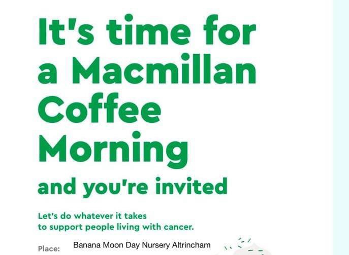 Macmillan Coffee Morning 2024